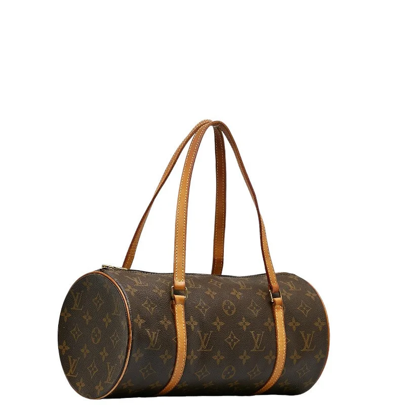 Louis Vuitton Monogram M51385 Handbag PVC/Leather Brown