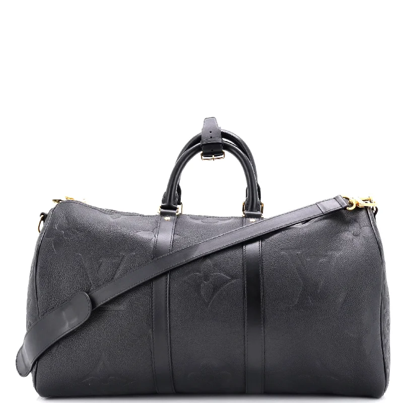 Keepall Bandouliere Bag Monogram Empreinte Giant 45