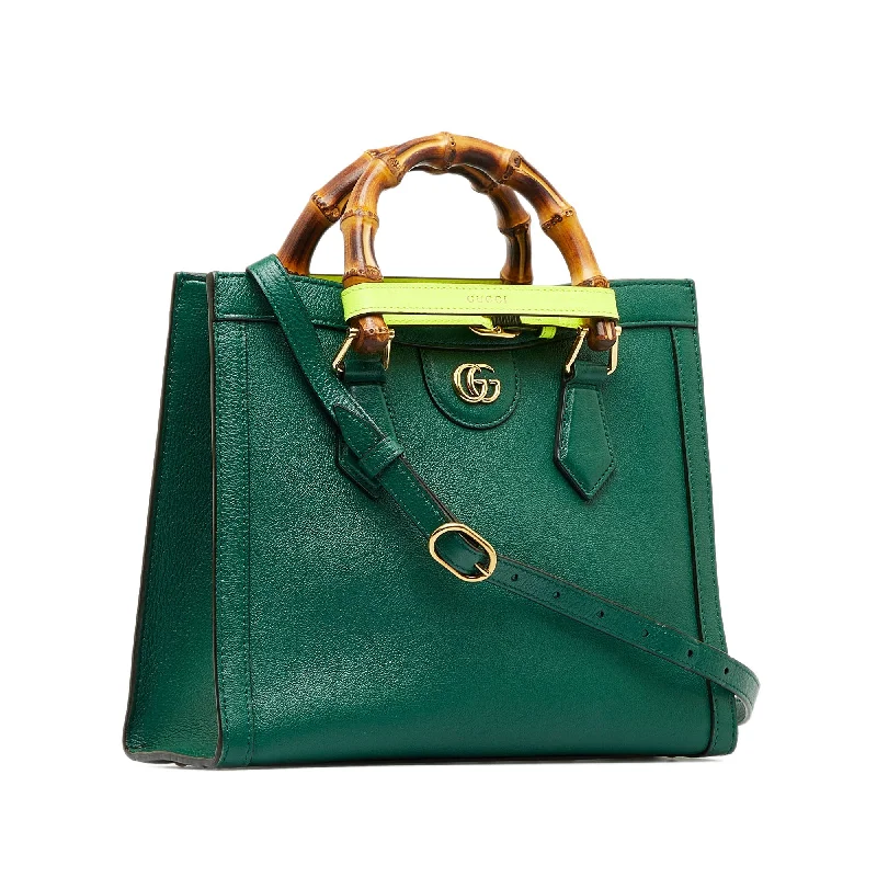 GUCCI Small Bamboo Diana Satchel