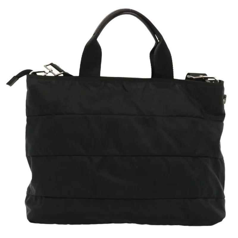 PRADA Hand Bag Nylon 2way Black  am6029