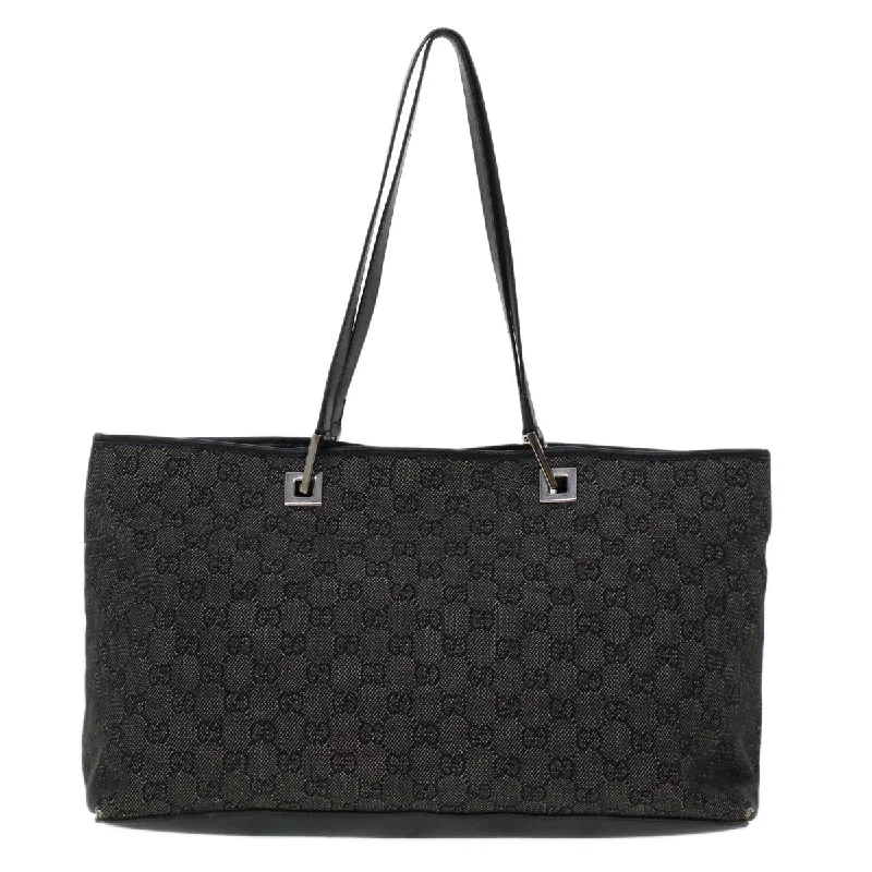 GUCCI GG Canvas Tote Bag Gray  fm2501