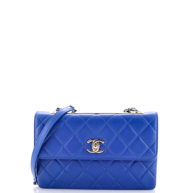 Trendy CC Flap Bag Quilted Lambskin Medium