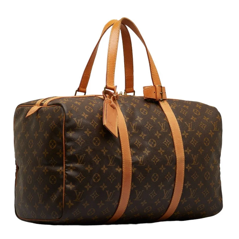 Louis Vuitton Monogram Sac Souple 45 Boston Bag M41624