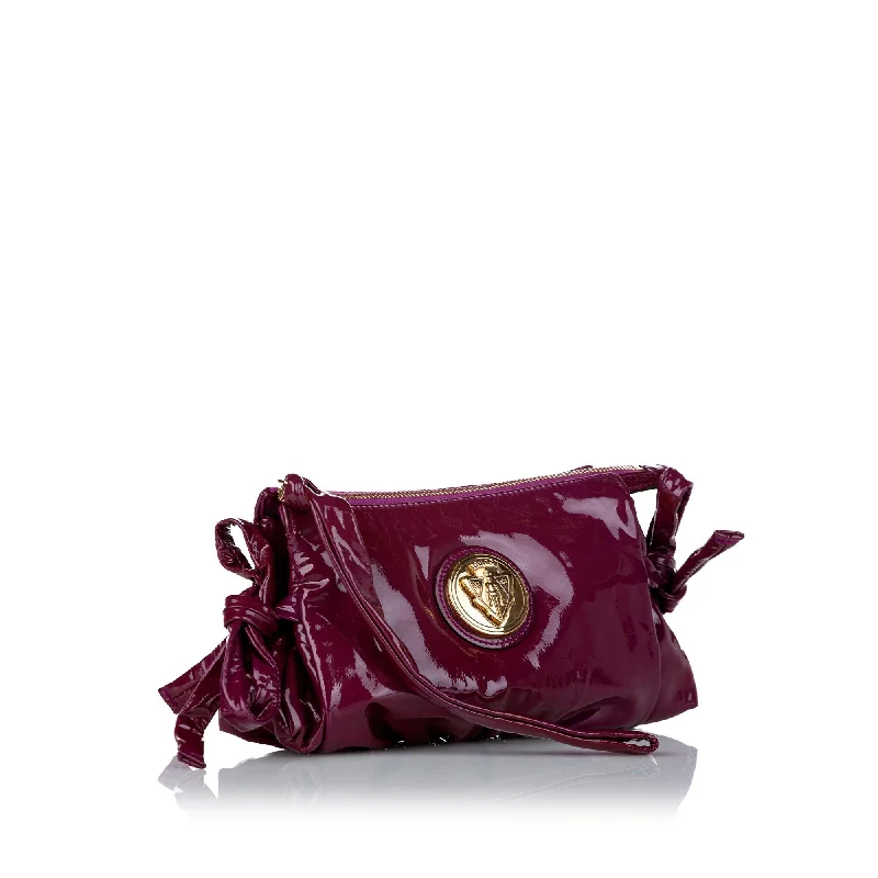 Gucci Hysteria Patent Leather Clutch Bag (SHG-30406)