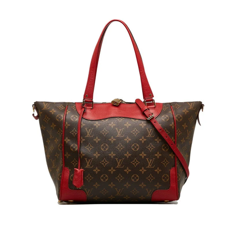 Louis Vuitton Monogram Estrayer MM Tortoise Bag 2WAY M51193 Coquimbo Red Brown PVC Leather Ladies Louis Vuitton