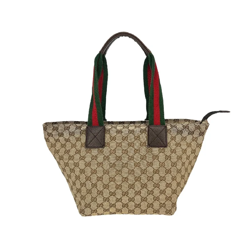 Gucci GG Canvas Medium Web Tote