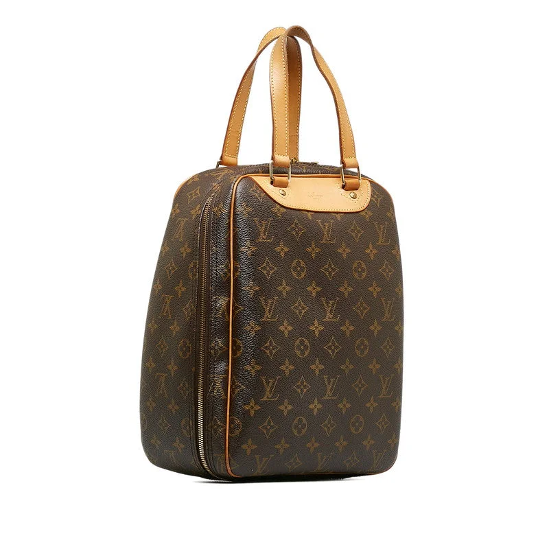 Louis Vuitton Monogram Exercise Handbag M41450 Brown PVC Leather  Louis Vuitton