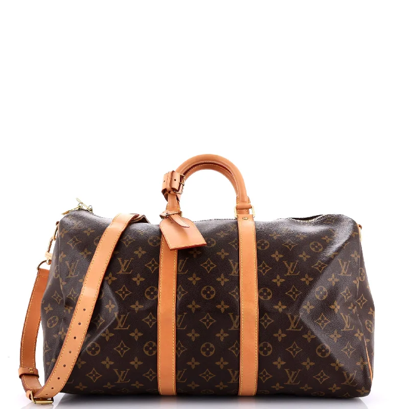 Keepall Bandouliere Bag Monogram Canvas 45