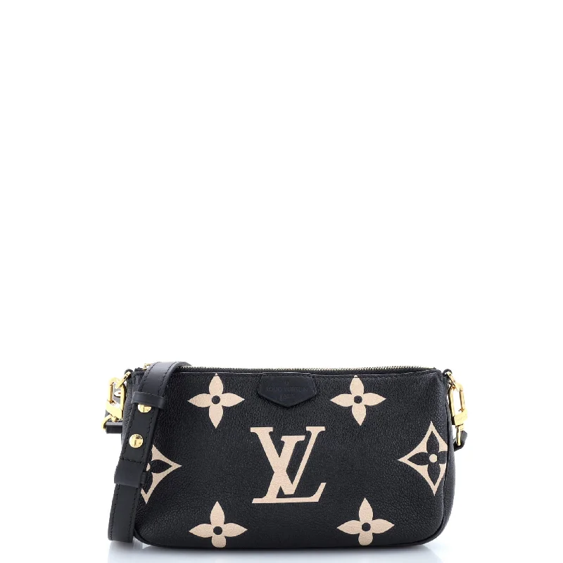 Multi Pochette Accessoires Bicolor Monogram Empreinte Giant