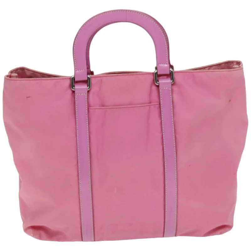 PRADA Hand Bag Nylon 2way Pink  76801