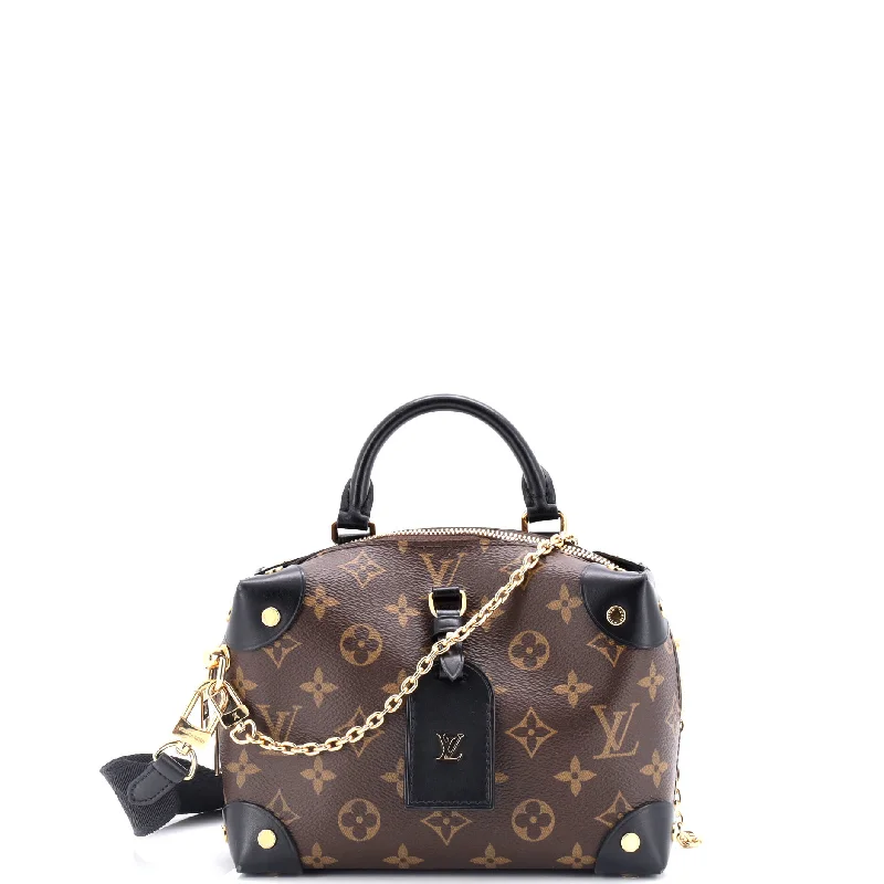 Petite Malle Souple Handbag Monogram Canvas