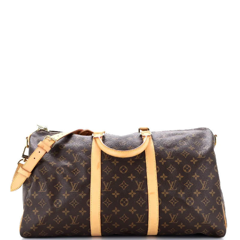 Keepall Bandouliere Bag Monogram Canvas 50