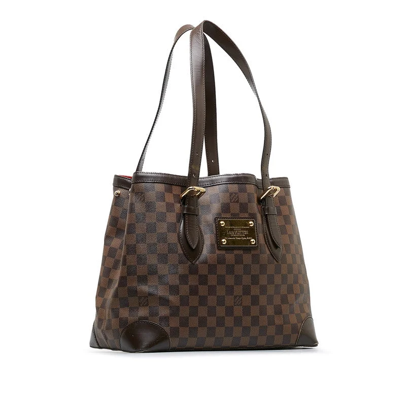 Louis Vuitton Damiere Hamsted MM Handbag N51204 Brown PVC  Louis Vuitton