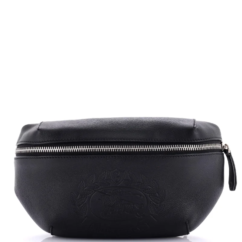 Bum Bag Embossed Crest Leather Medium