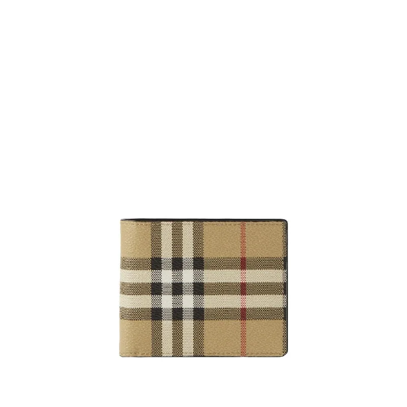 Burberry Vintage Check leather bifold wallet 8084172