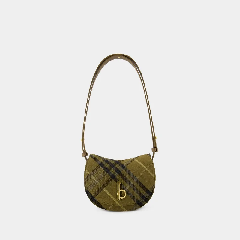 Mini Rocking Horse Crossbody - Burberry - Synthetic - Brown