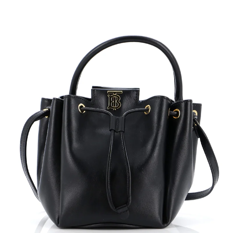 Peony Bucket Bag Leather Small