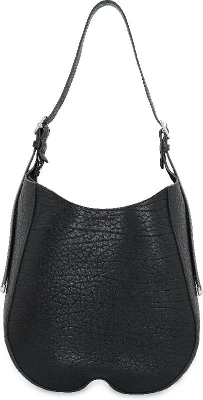 Women's Medium Chess Leather Crossbody Bag in Black | 8077576150162 Color A1189