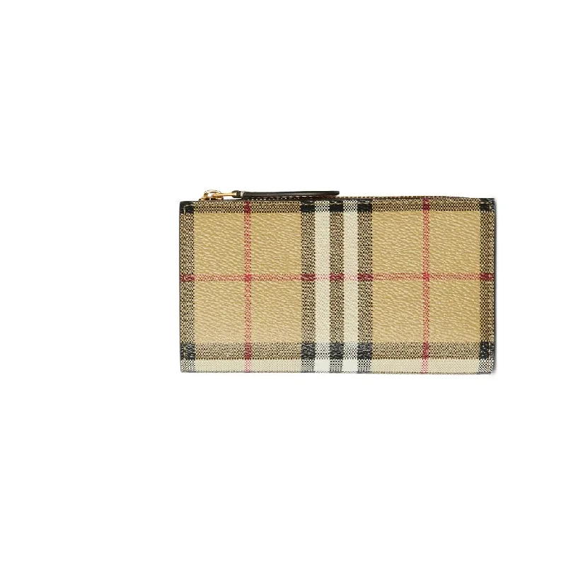 Burberry Vintage Check-pattern bi-fold wallet