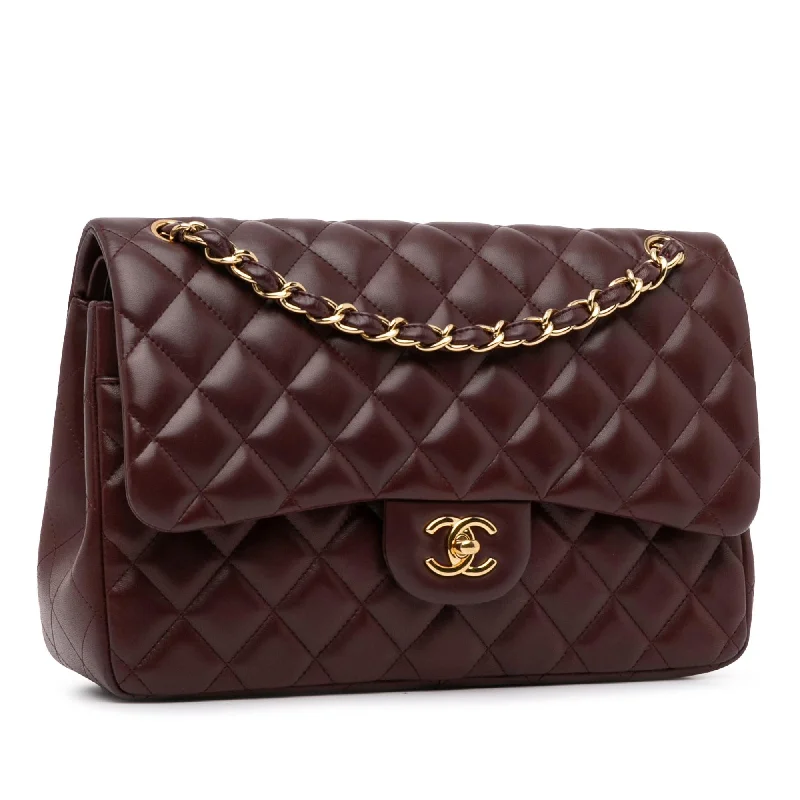 Chanel Jumbo Classic Lambskin Double Flap (osJRK4)