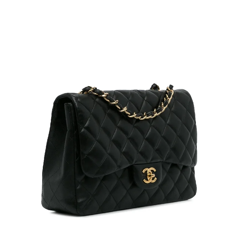 Chanel Jumbo Classic Lambskin Single Flap Bag (9yqInb)