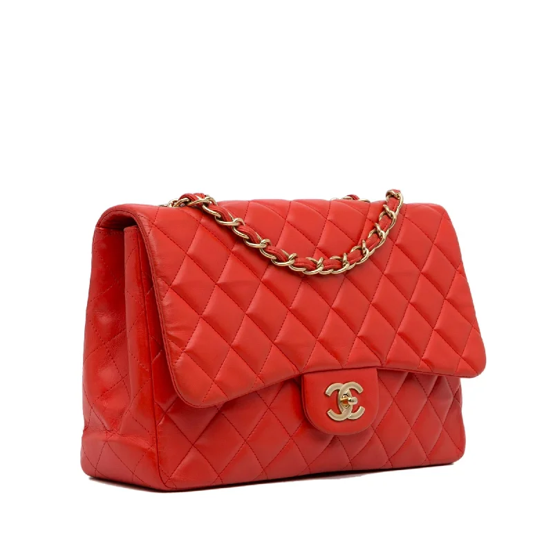 Chanel Jumbo Classic Lambskin Single Flap (27ChwA)