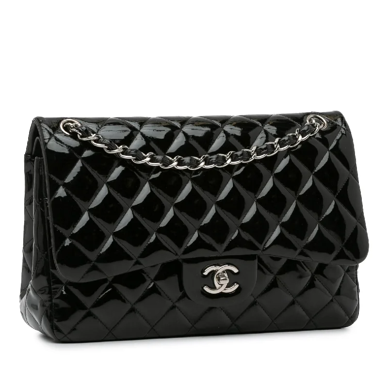 Chanel Jumbo Classic Patent Double Flap (67ErRs)