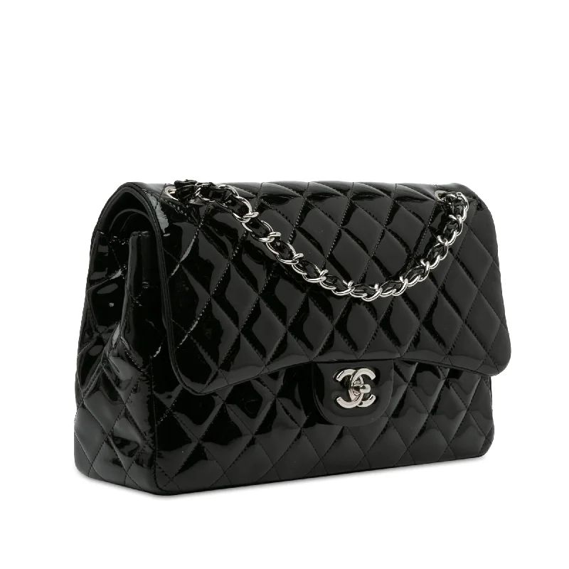 Chanel Jumbo Classic Patent Double Flap (gJqseL)