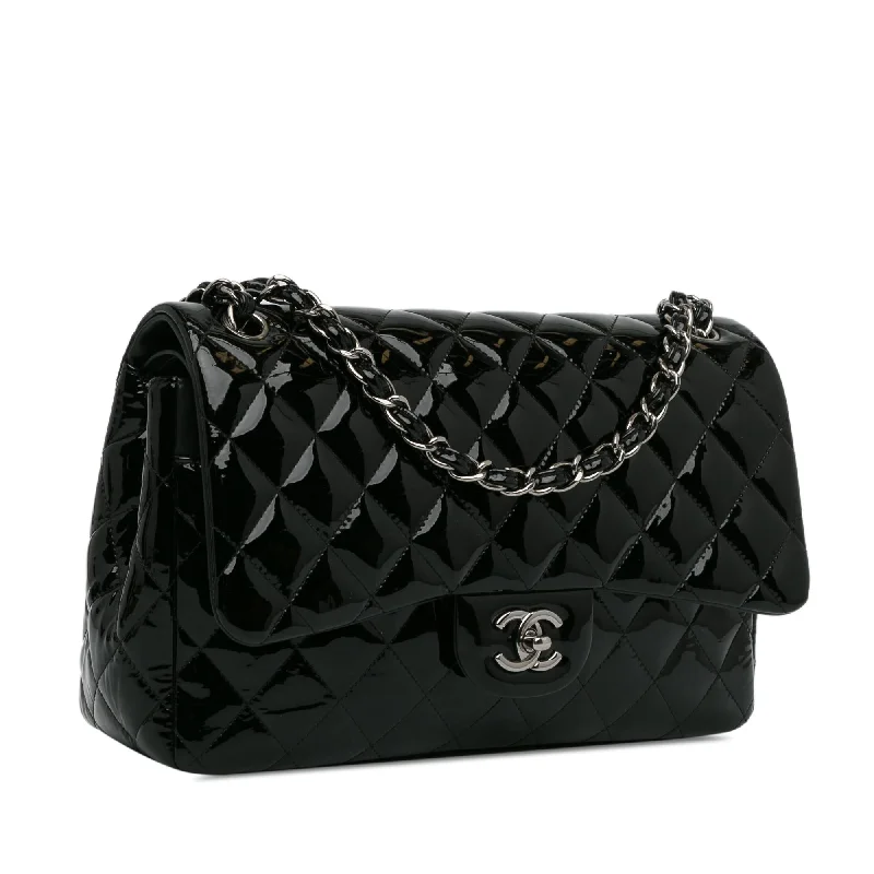 Chanel Jumbo Classic Patent Double Flap (N1UTHV)