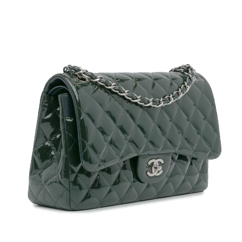 Chanel Jumbo Classic Patent Double Flap (tIs8iI)