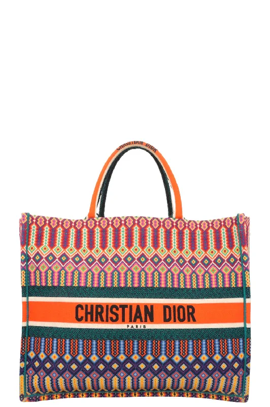 CHRISTIAN DIOR Large Book Tote Multicolor