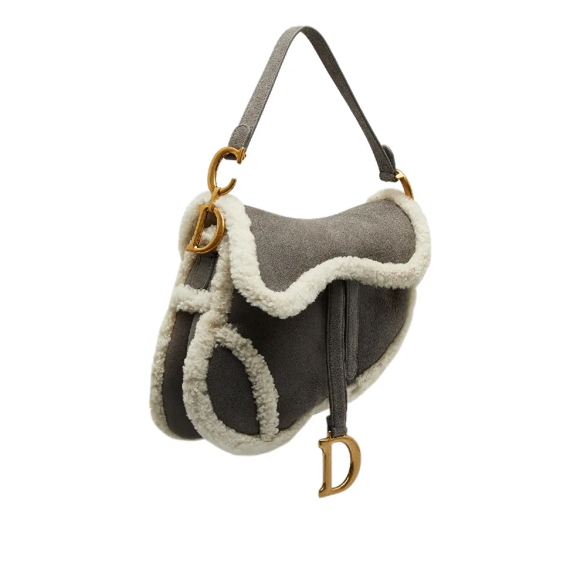 Dior Shearling Saddle Bag (rQUzwS)