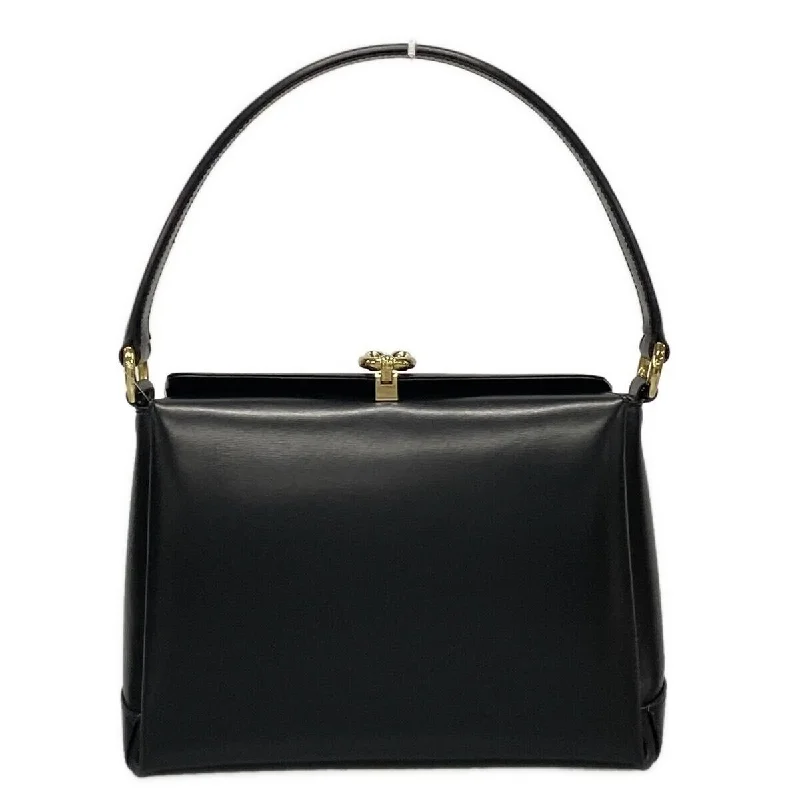 Gucci Horseshoe - Black Leather